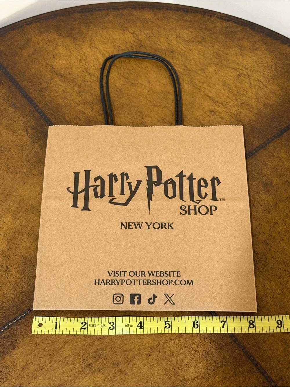 NEW HARRY POTTER SHOP NEW YORK CITY TOTE BAG, BAG & BOOKMARK